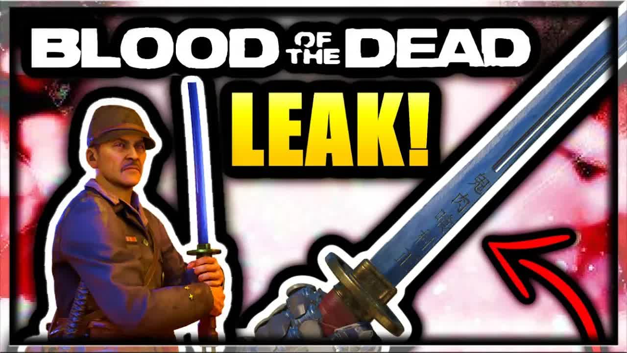 "BLOOD OF THE DEAD" LEAKED TAKEO'S KATANA, RAGNAROK DG-5, & FLAMETHROWER! (Black Ops 4 Zombies Leak)