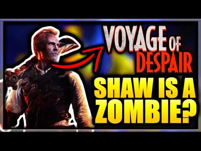 SHAW'S A ZOMBIE!? Black Ops 4 Zombies Storyline Explained! (Voyage of Despair & IX Chaos Storyline)