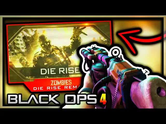 Black Ops 4 Zombies DIE RISE REMASTERED TEASER BY TREYARCH!? (COD Black Ops 4 Zombies DLC Remaster)