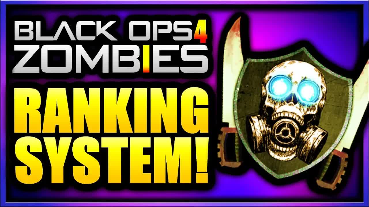 Black Ops 4 Zombies *NEW* RANKING SYSTEM EXPLAINED! (Black Ops 4 Zombies Rank Up / Level Up System)