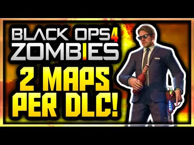 Black Ops 4 Zombies TWO MAPS PER DLC? MORE DLC THAN EVER BEFORE (Black Ops 4 Zombies DLC Maps Info)