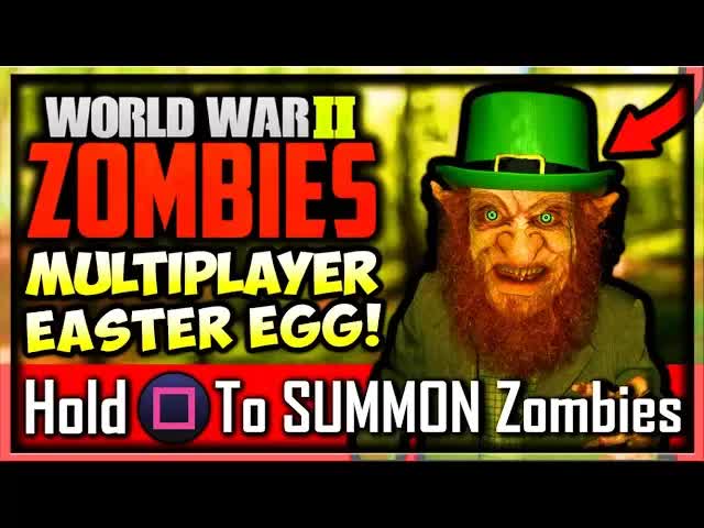 Summon Zombies in COD WW2 Multiplayer! (Call of Duty WW2 Zombies Easter Egg)