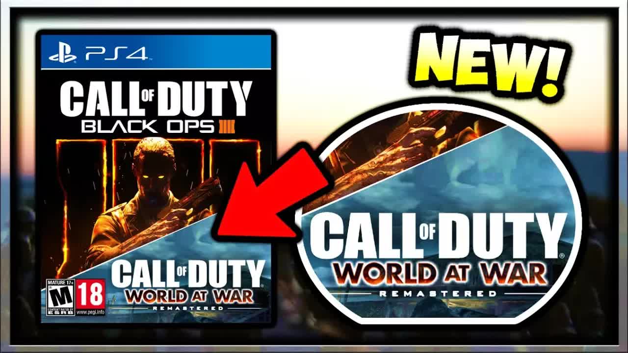 Call of Duty World at War Remastered Coming With Black Ops 4 Leaked!? (Call of Duty WaW Remastered)