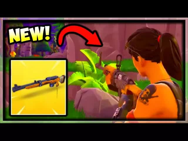 *New* Hunting Rifle Gameplay in Fortnite! (Save the World) (Fortnite Battle Royale Hunting Rifle)