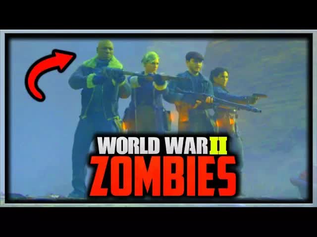 "The Darkest Shore" Entire Storyline Intro Cinematic Cutscene (Call of Duty WW2 Zombies DLC 1 Story)