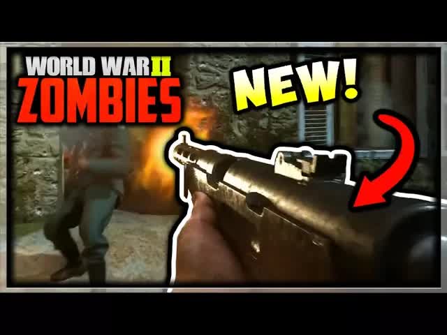 All *New* DLC Weapons Gameplay! Orso, Volkssturmgewehr, 9mm SAP Call of Duty WW2 Zombies DLC Weapons