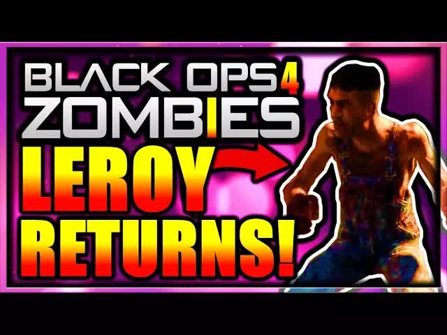 Leroy Returning in Black Ops 4 Zombies? (Call of Duty Black Ops 4 Zombies News / COD BO4 Zombies)