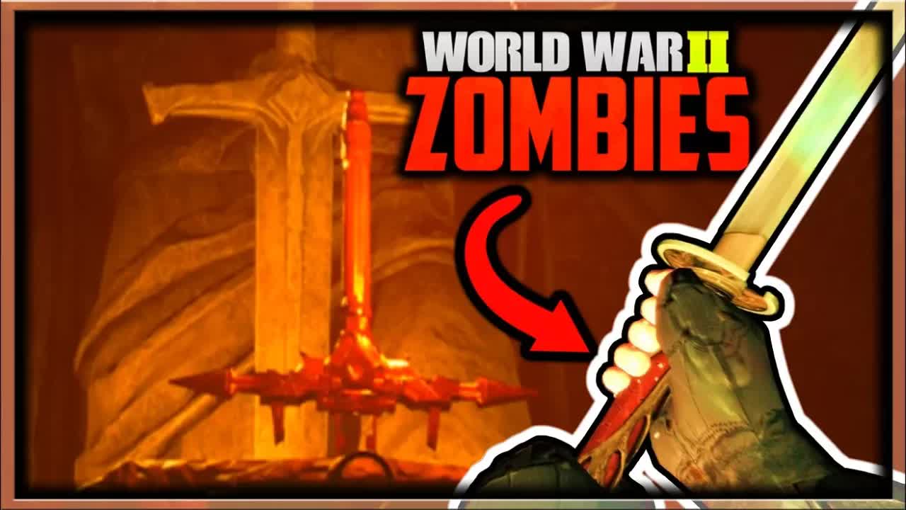 "The Final Reich" Upgraded Sword & Resurrecting Barbarossa! (Call of Duty WW2 Zombies Storyline DLC)