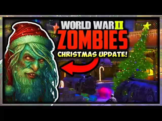 Call of Duty WW2 Zombies Winter Siege DLC Update! New Winter Map & Weapons (COD WW2 Winter Siege)