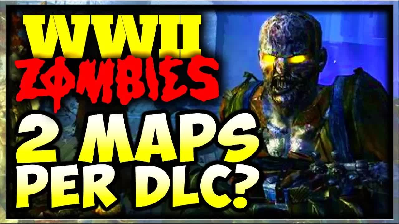 WW2 Zombies Two Zombies Maps Per DLC?? (Call of Duty WW2 ZOMBIES DLC 1 / COD WW2 Zombies DLC 1 Map)