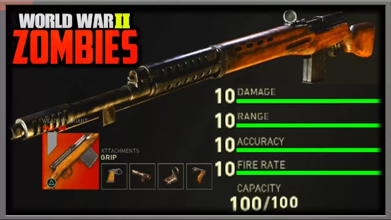 WW2 Zombies Weapon You Thought Sucked is SECRETLY Overpowered! Call of Duty WW2 Zombies Best Weapon