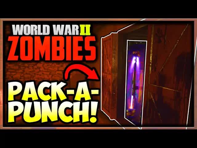 "GROESTEN HAUS" PACK A PUNCH EASTER EGG TUTORIAL! HOW TO PACK A PUNCH GUIDE! (COD WW2 Zombies Guide)