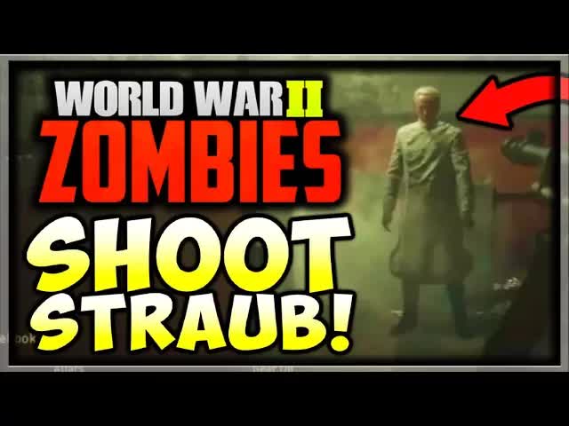"THE FINAL REICH" HOW TO FIND & SHOOT DR. STRAUB "LURKING AROUND" ACHIEVEMENT GUIDE (COD WW2 Zombies