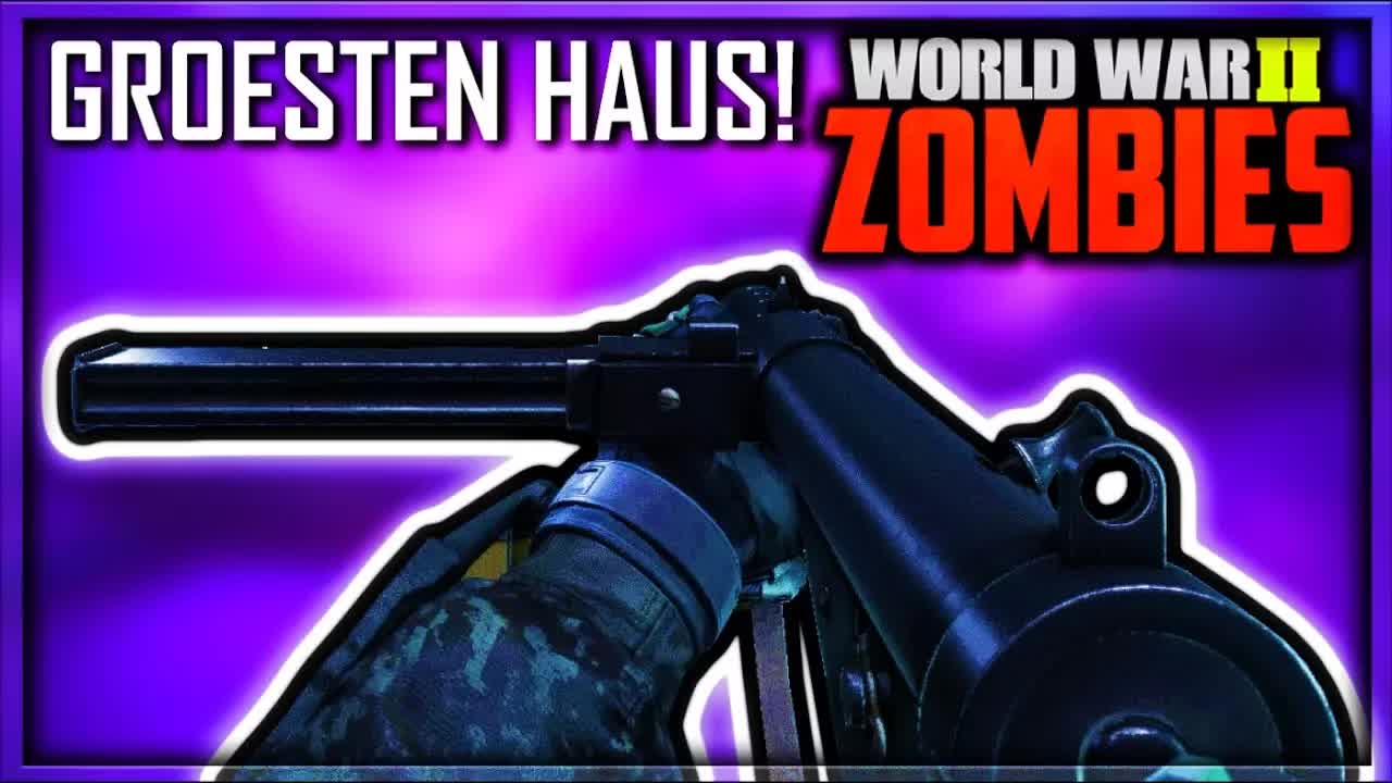 COD WW2 ZOMBIES "GROESTEN HAUS" BONUS MAP GAMEPLAY! (Call of Duty WW2 Zombies 2ND MAP "PROLOGUE")