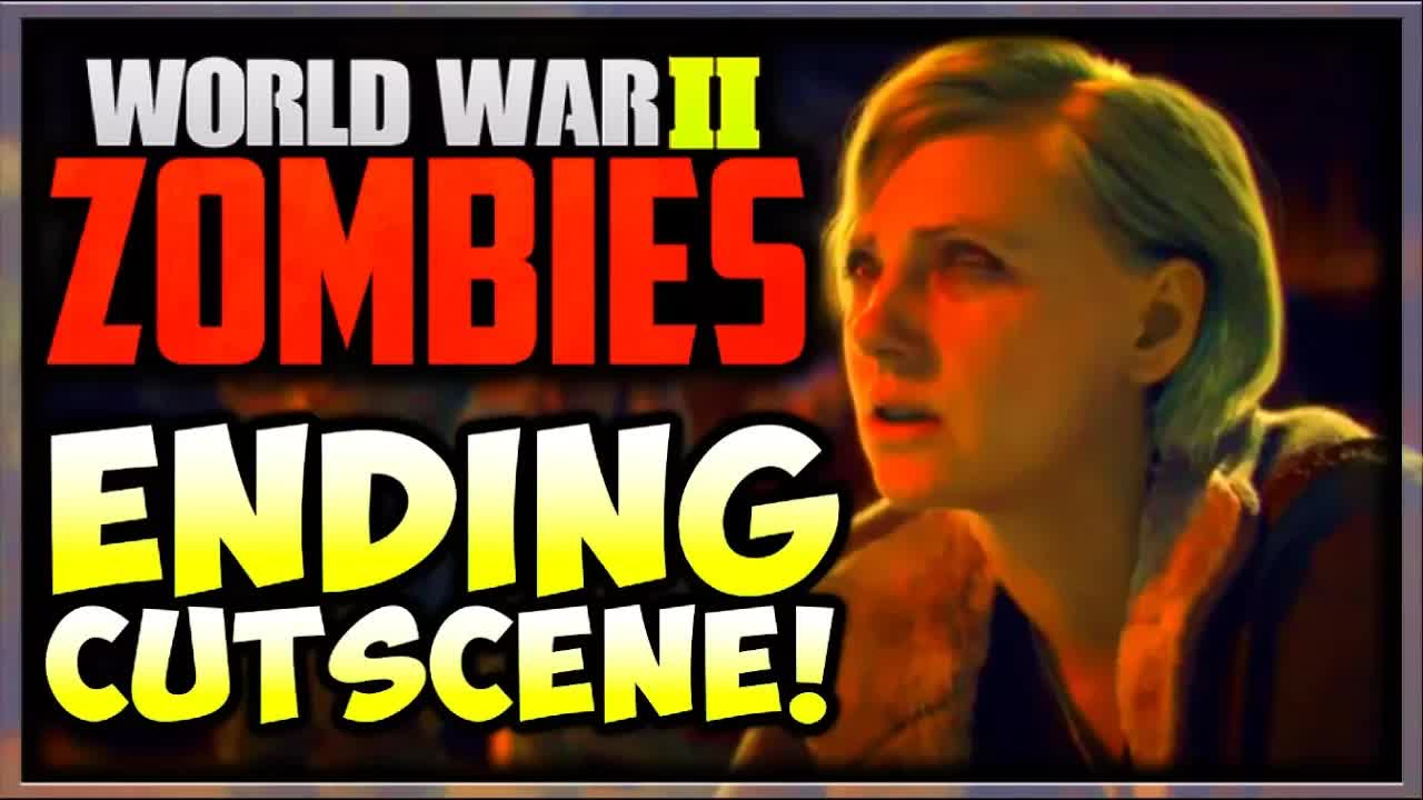 "THE FINAL REICH" EASTER EGG ENDING CUTSCENE! (Call of Duty WW2 Zombies Easter Egg Ending Cutscene!)
