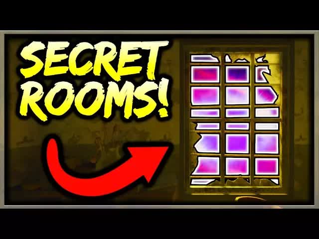 "VERRUCKT" ALL SECRET ROOMS FOUND! ZOMBIES CHRONICLES EASTER EGG (Black Ops 3 ZOMBIES Secret Room)