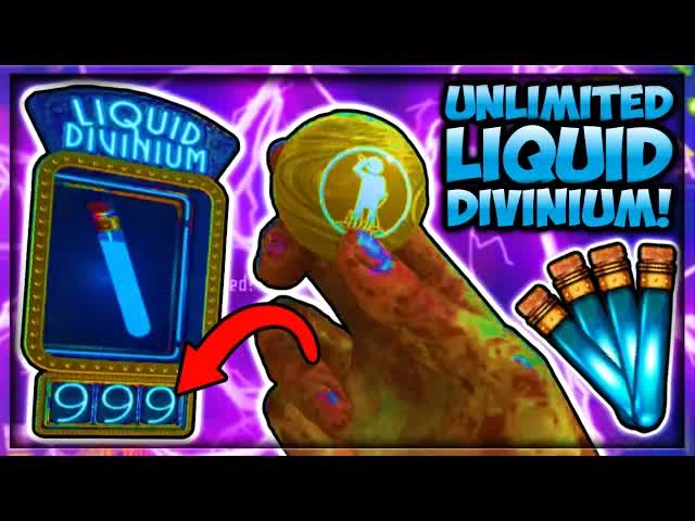 *NEW* BEST UNLIMITED LIQUID DIVINIUM FARMING TECHNIQUE! (Black Ops 3 Zombies Chronicles Glitch)