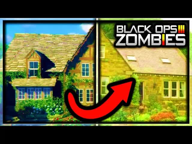 VISITING DR. MONTY'S HOUSE IN REAL LIFE! (Black Ops 3 Zombies Samantha's House)