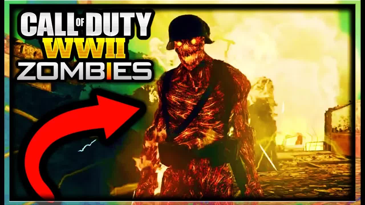 Call of Duty WW2 ZOMBIES GAMEPLAY TRAILER LEAKED *LINK* (COD WW2 ZOMBIES TRAILER LEAKED GAMEPLAY)