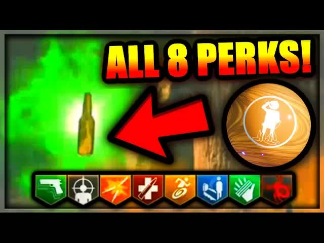 "SHANGRI LA" FREE PERKAHOLIC ALL 8 PERKS FOR FREE WITHOUT GOBBLEGUMS (Black Ops 3 ZOMBIES CHRONICLES