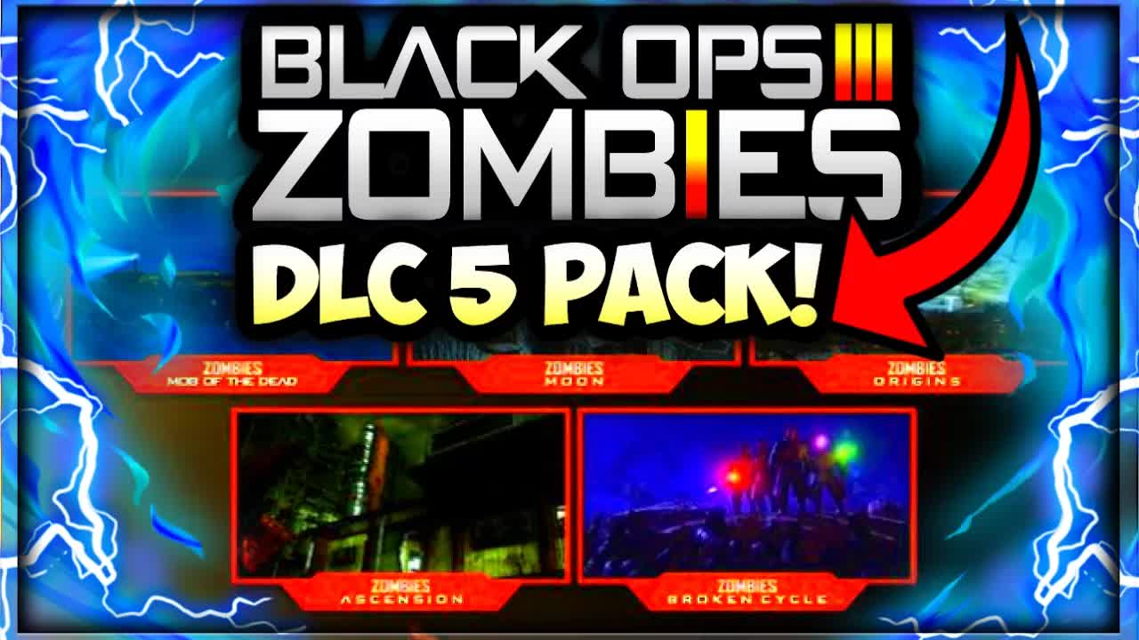 DLC 5 LEAKED IMAGES + 8 REMADE MAPS CONFIRMED BY EBGAMES (Black Ops 3 ZOMBIES DLC 5 REMASTERED MAPS)