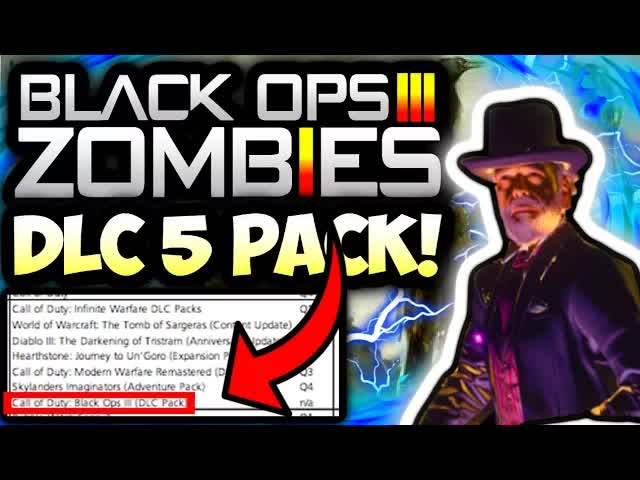 REAL BLACK OPS 3 ZOMBIES DLC 5 EVIDENCE BY ACTIVISION INVESTOR! (Black Ops 3 ZOMBIES DLC 5 Map Pack)