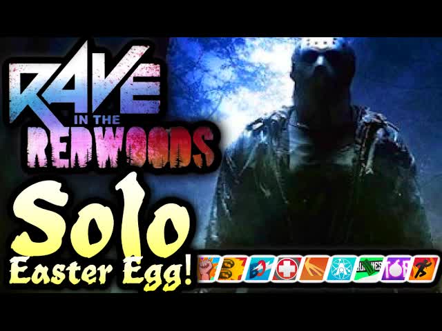 "RAVE IN THE REDWOODS" SOLO EASTER EGG GUIDE! (Infinite Warfare ZOMBIES Easter Egg Tutorial/Guide)
