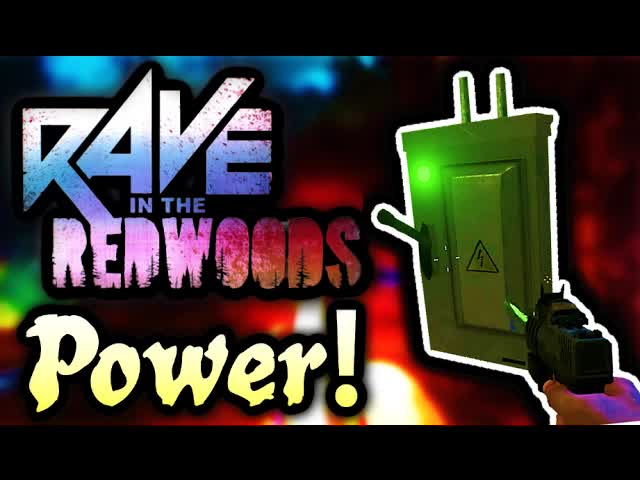 "RAVE IN THE REDWOODS" HOW TO TURN ON POWER GUIDE! POWER LOCATION TUTORIAL! Infinite Warfare Zombies
