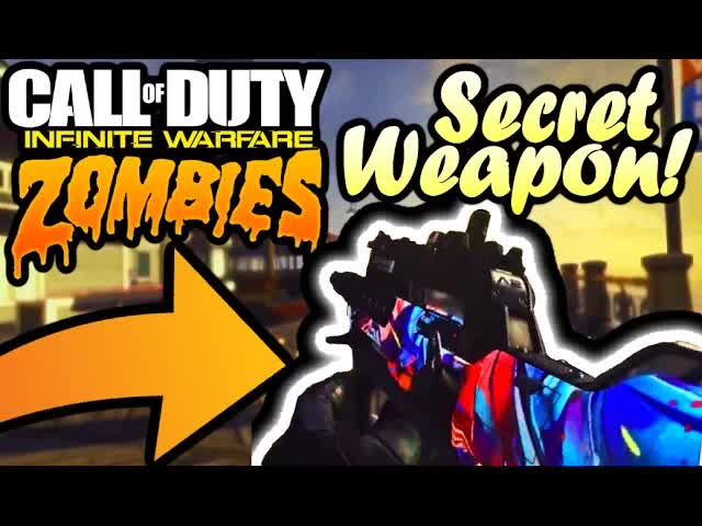 HOW TO GET THE "RIPPER" IN INFINITE WARFARE ZOMBIES! SECRET WEAPON! Zombies in Spaceland Epic Weapon