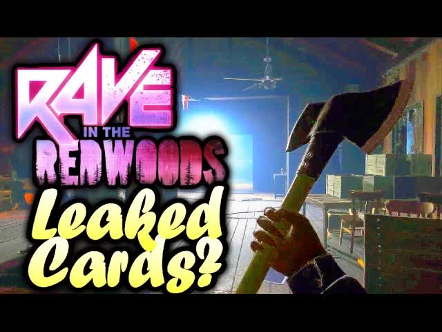Infinite Warfare ZOMBIES DLC 1 "RAVE IN THE REDWOODS" LEAKED FATE & FORTUNE CARDS?! IW Zombies DLC 1