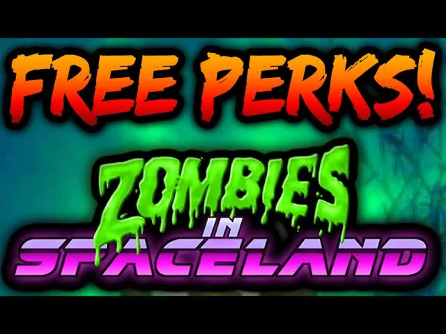 ZOMBIES IN SPACELAND: HOW TO GET FREE PERKS GUIDE! 5 PERKS AT ONCE TUTORIAL Infinite Warfare Zombies