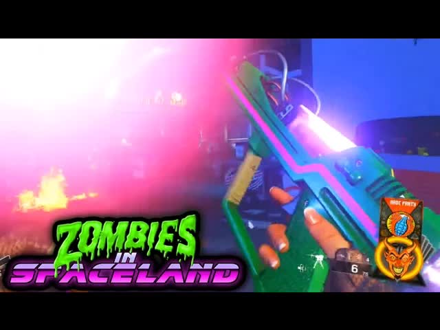 "ZOMBIES IN SPACELAND" HOW TO BUILD THE FACEMELTER WONDER WEAPON TUTORIAL (Infinite Warfare ZOMBIES)