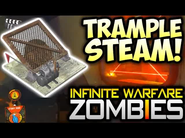 "ZOMBIES IN SPACELAND" HOW TO BUILD THE *NEW* TRAMPLE STEAM! GET REPCRATOR (Infinite Warfare ZOMBIES