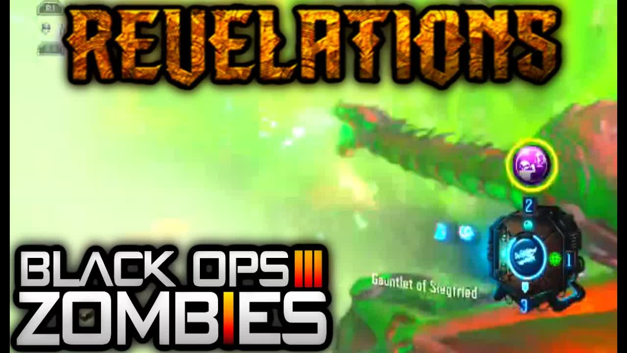 "REVELATIONS" GAUNTLET OF SIEGFRIED SPECIALIST FOUND IN THE CODE! EASTER EGG? (Black Ops 3 Zombies)
