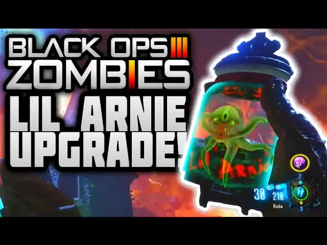 "REVELATIONS" UPGRADED LIL' ARNIE EASTER EGG TUTORIAL! LIL ARNIE UPGRADE! (Black Ops 3 Zombies DLC4)
