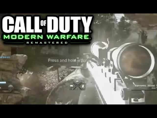 COD4 Modern Warfare Remastered Multiplayer Gameplay Trailer! Call of Duty4 Modern Warfare Remastered