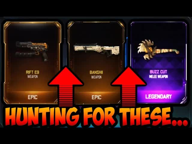 Black Ops 3 "WORST SUPPLY DROP OPENING EVER?!" NEW DLC WEAPONS HUNT - RIFT E9, BANSHII & BUZZ CUT!