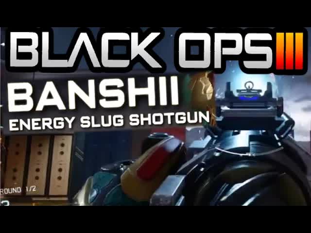 Black Ops 3 "BANSHII" GAMEPLAY! New Banshii Shotgun Gameplay! (Black Ops 3 Supply Drops DLC Weapon)