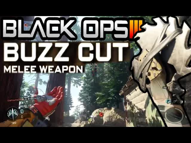 Black Ops 3 "BUZZ CUT" GAMEPLAY! NEW Buzz Cut DLC Weapon Gameplay! (Black Ops 3 Supply Drops DLC)