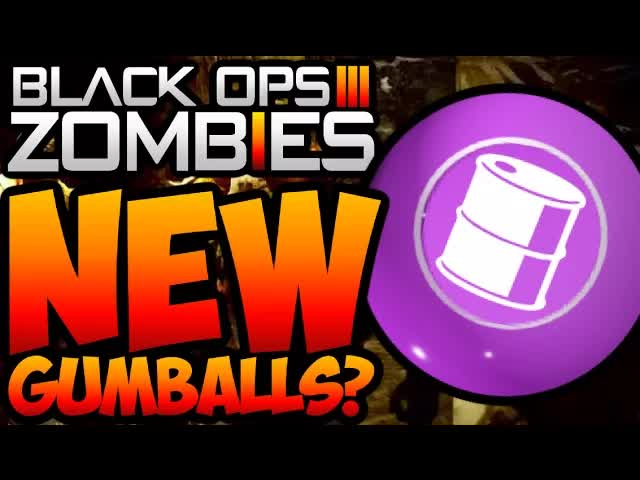 Black Ops 3 ZOMBIES (CANCELLED/SCRAPPED) GOBBLEGUM THAT NEVER ENDED UP RELEASING IN DLC! BO3 ZOMBIES