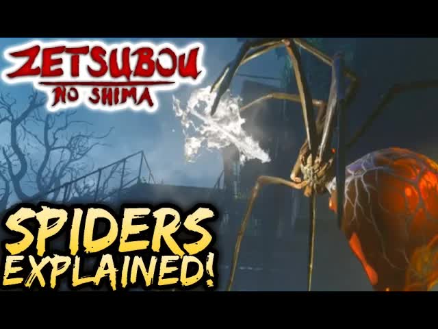 "ZETSUBOU NO SHIMA" SPIDERS EXPLAINED! STORYLINE & CREATION/ORIGINS! Black Ops 3 ZOMBIES Spider Boss