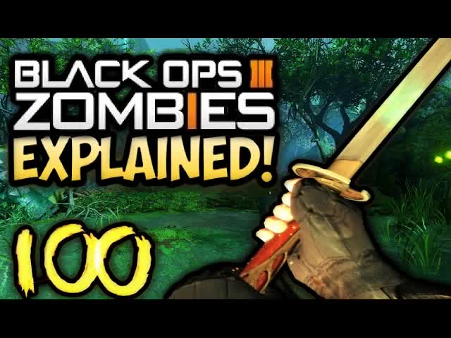ZETSUBOU NO SHIMA "KATANA" WEAPON, HOW WE MISINTERPRETED THE KT4 IN THE CODE! (Black Ops 3 Zombies)