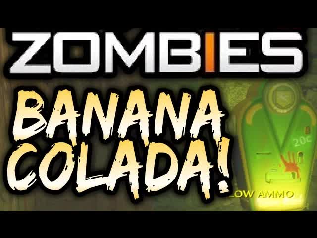 Call of Duty Zombies "BANANA COLADA" Gameplay! (WaW MOD) Black Ops 3 Zombies Custom DLC Perk Idea!