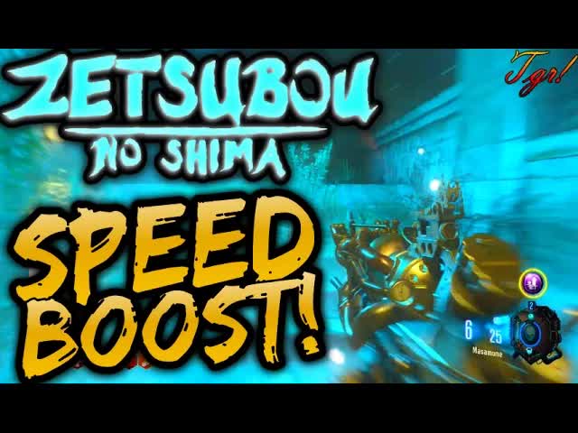 "ZETSUBOU NO SHIMA" OVERDRIVE SPECIALIST ABILITY GUIDE! TEMPORARY SPEED BOOST! (Black Ops 3 Zombies)