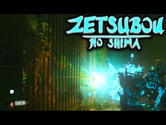 "ZETSUBOU NO SHIMA" SOLO ROUND 50 INSANE BOSS FIGHT! EASTER EGG ENDING BOSS! (Black Ops 3 Zombies)