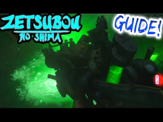 "ZETSUBOU NO SHIMA" HOW TO BUILD KT-4 WONDER WEAPON GUIDE! GET KT-4 TUTORIAL! (Black Ops 3 Zombies)