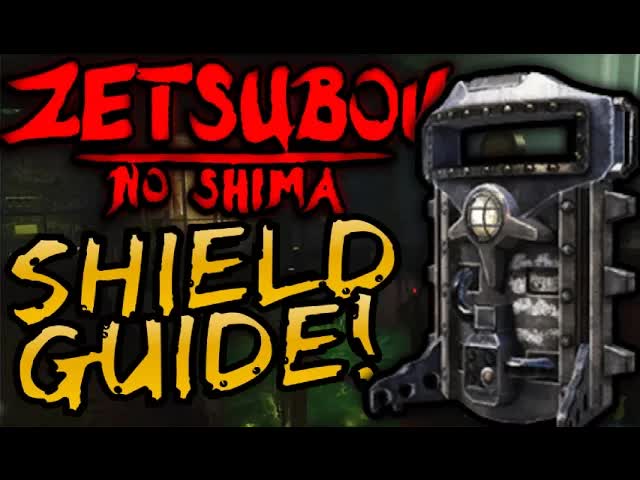 "ZETSUBOU NO SHIMA" HOW TO BUILD ZOMBIE SHIELD GUIDE / HOW TO GET SHIELD GUIDE (Black Ops 3 Zombies)