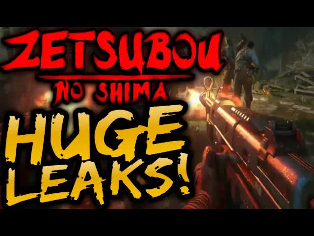 "ZETSUBOU NO SHIMA" LEAKED INFO! KT4 WONDER WEAPON (Mistaken as Katana) SPIDERS, TRAPS & MORE! BO3