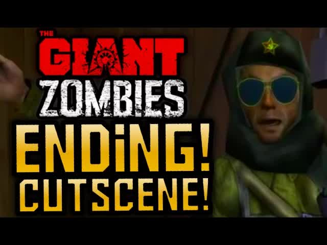 Black Ops 3 Zombies "THE GIANT" Easter Egg Ending Cutscene (The Giant Easter Egg Ending April Fools)
