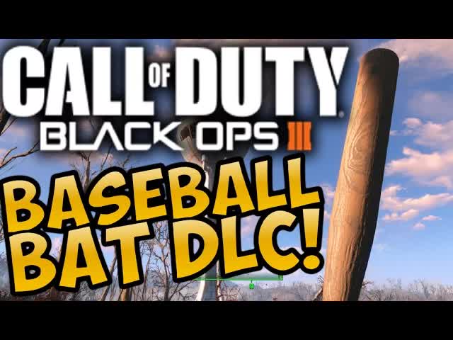 Black Ops 3 "MVP" GAMEPLAY" NEW DLC WEAPON / NEW DLC BASEBALL BAT / BO3 MELEE WEAPON SUPPLY DROP DLC
